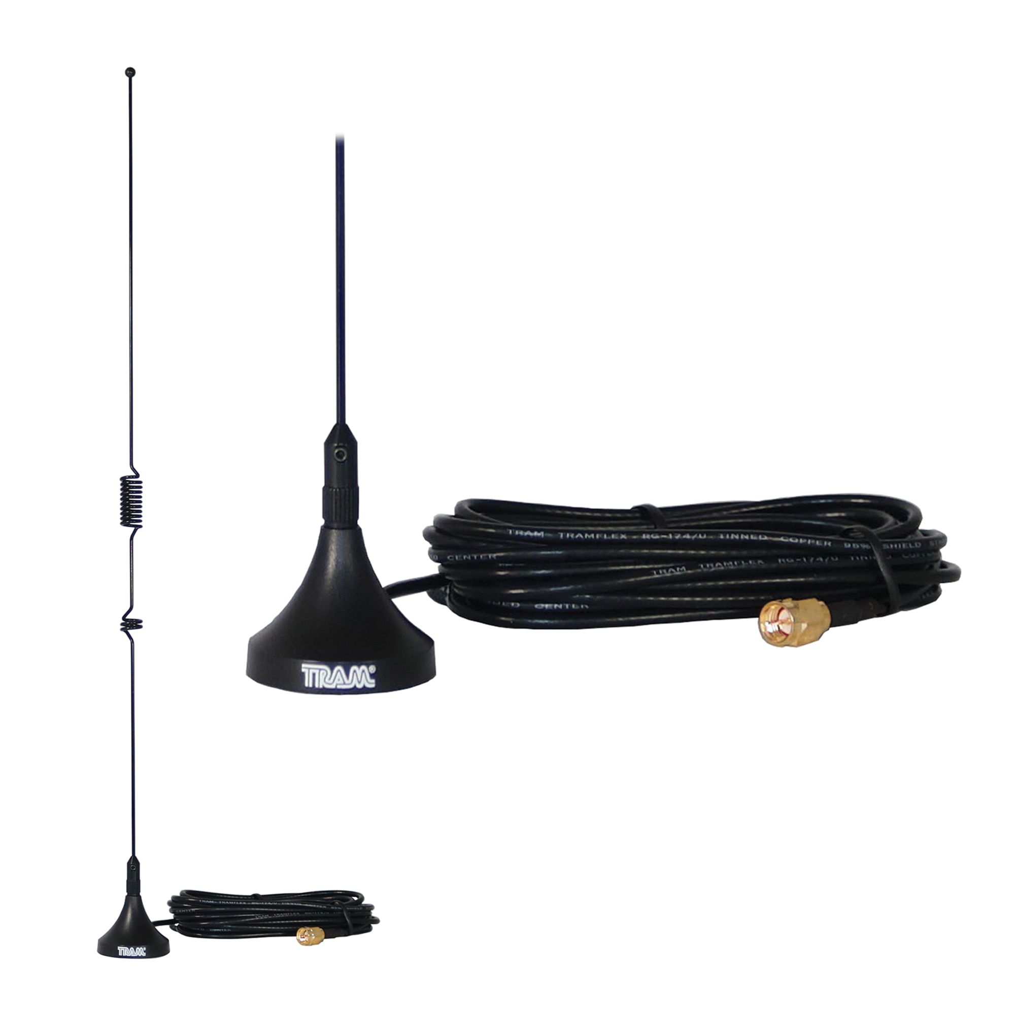 Tram, Dual-Band Magnet Antenna with SMA-Male Connector, Model# 1081-SMA